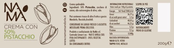 Crema Dolce al Pistacchio
