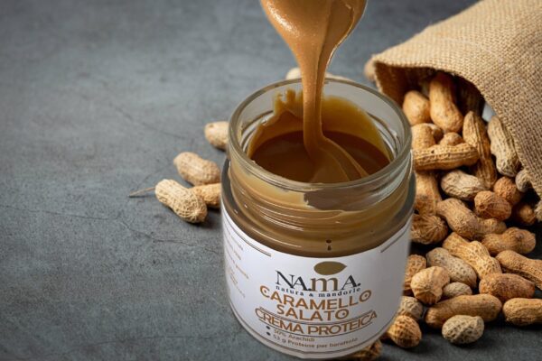 Caramello salato proteico