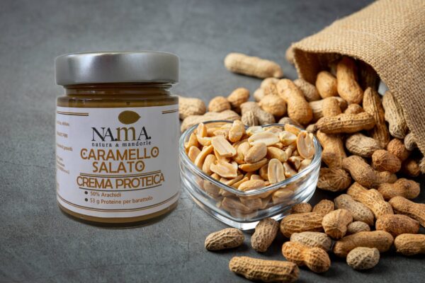 Caramello salato proteico