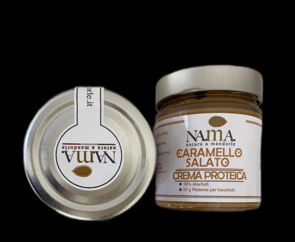 Caramello salato proteico