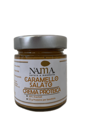 Caramello salato proteico
