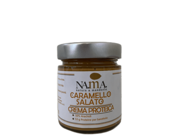 Caramello salato proteico