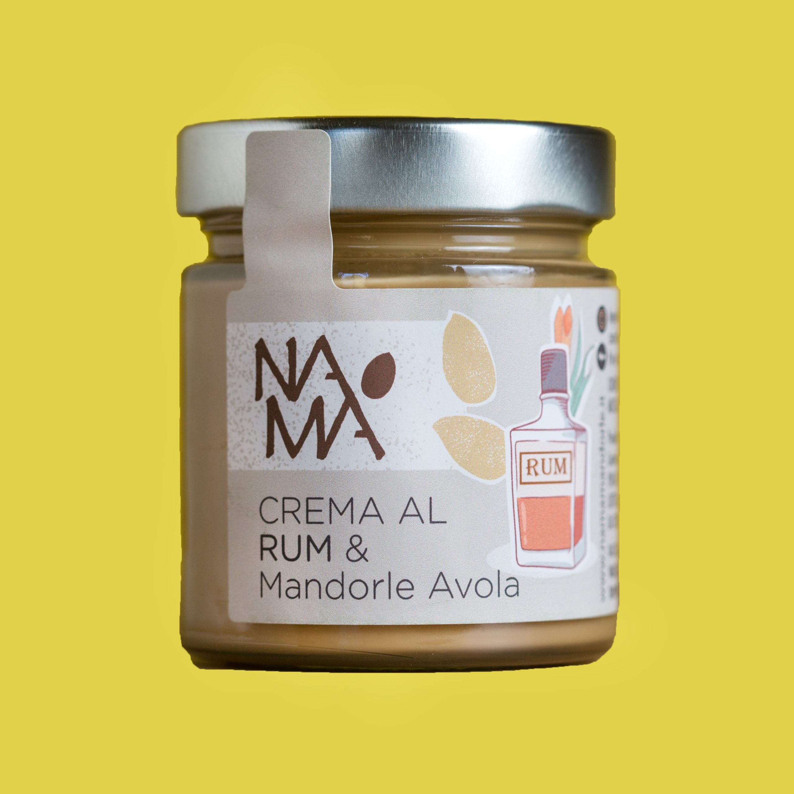 Crema al Rum e Mandorla di Avola Namamandorle