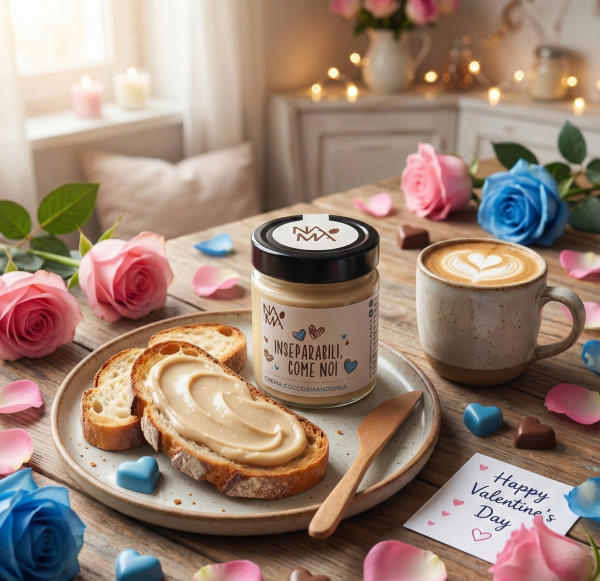 Crema al cocco e mandorle - San Valentino Edition