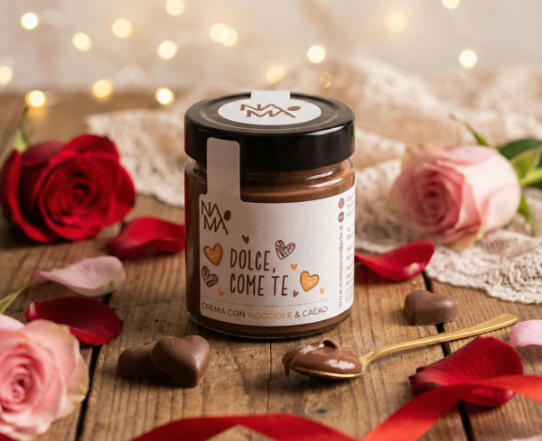 Crema alla nocciola e cacao - San Valentino Edition