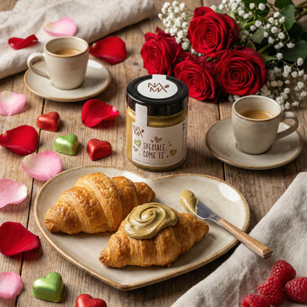 Crema dolce al pistacchio - San Valentino Edition